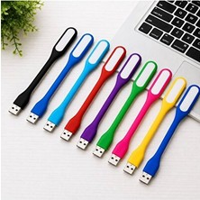 Elarque Masa ve Gece Lambası Renkli USB Kitap Okuma Lambası, Esnek ve Taşınabilir Tasarım