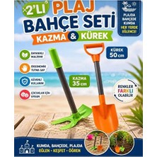 Elarque Plaj Oyuncakları Plaj Oyunları Kazma ve Kürek Seti Kum Aktiviteleri Için Eğlence