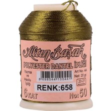 Ematcrt Altınbaşak Oya ve Dantel Ipi 20 gr - Royaleks - No: 658