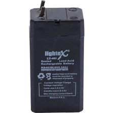 Magicool Lightex LT-403 4V 0.3AH Işıldak Fener Aküsü