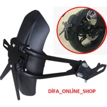 Motoparax Motosiklet Çamurluk Sıyırıcı Plaka Tutuculu Üniversal