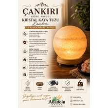 Elarque Masa ve Gece Lambası Doğal Kaya Tuzu Lambasıyla Sıcak ve Şık Ortamlar