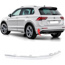 Gkl Tiguan Rline Sol Arka Tampon Köşe Kromu 2017 5NA853841 2zz