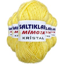 Ematcrt 5 Adet Mimoza Kristal Işıltılı Şal Patik Yelek Ipi 48