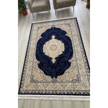 Romeda Home Hanedan, Osmalı Ipeksi Yün Tuşeli Triko Akrilik Dokuma Oturma Odası ve Salon Halısı