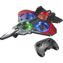Magicool LED Işıklı Oyuncak Drone Fighter Jet Tasarımlı Uzaktan Kumandalı Uçak