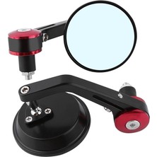 Motoparax Motosiklet Gidon Aynası Cnc Alüminyum Yuvarlak