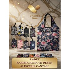 Elarque Pazar Arabası & Çantası Set Halinde Suya Dayanıklı Alışveriş ve Plaj Torbası