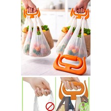 Elarque Pazar Arabası & Çantası Yük Taşıma Kancalı Poşet Aparatları, Market ve Alışveriş Kolaylığı