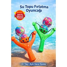 Elarque Plaj Oyuncakları Eğlenceli Su Sapanı ve Sünger Top Seti