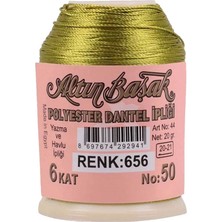 Ematcrt Altınbaşak Oya ve Dantel Ipi 20 gr - Royaleks - No: 656