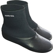 Elarque Palet & Patik Unisex Siyah Termoderi Mest Çorap - Sıcak ve Konforlu Kullanım