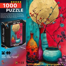 Soi Craft 1000 Parça Puzzle Renkli Vazoların Sessiz Hikâyesi #6563