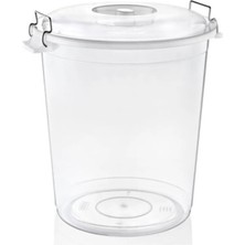 Ematcrt Plus Şeffaf Bakliyat Kovası 50 Litre ROYALEKS-ASD173