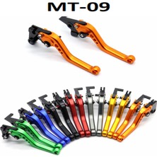 Motoparax Yamaha MT09 Manet Sağ-Sol Kısa Spor Cnc Siyah