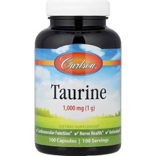 The Wellness Store Taurine 1,000 Mg 100 Capsules
