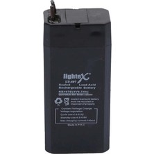 Magicool Lightex LT-407 4V 0.7AH Işıldak Fener Aküsü