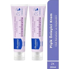 Mustela Pişik Önleyici Doğal Kökenli Bakım Kremi 2’li Set 150 ml X2
