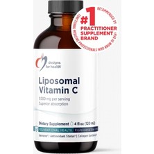 Designs For Health Liposomal Vitamin C 1000 Mg 120 Ml. Immune + Antioxdant Status + Collagen
