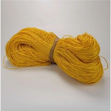 Ematcrt Sarı Renk Çile Kağıt Ip Çanta Ipi Supla Ipi  No:59 - (550-600 Gr)