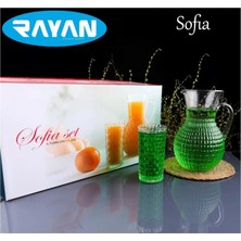 Ematcrt Sofia 7 Parça Sürahi Meşrubat Seti ROYALEKS-82656
