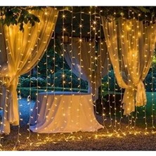 Elarque Masa ve Gece Lambası Renkli LED Perde, 8 Mod, Parlak ve Enerjik Işıklandırma, 300 LED