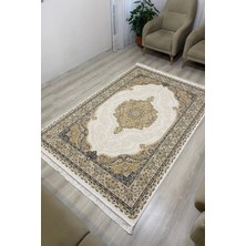 Romeda Home Hanedan, Osmalı Ipeksi Yün Tuşeli Triko Akrilik Dokuma Oturma Odası ve Salon Halısı