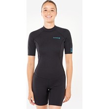 Elarque Dalış Elbisesi Kadın Siyah Sörf Neopren Wetsuit - Ince ve Esnek Tasarım