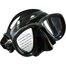 Elarque Dalış Maskesi x Low Siyah Maske - Minimalist ve Konforlu Tasarım