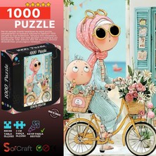 Soi Craft 1000 Parçaa Puzzle Çiçeklerle Başlayan Bir Gün #6566