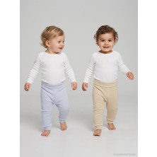 Mini Damla Minidamla Patiksiz Basic 2'li Set 3-12 Ay Tek Alt Bebe - Mavi