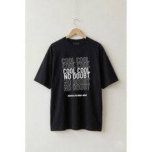 Maison De Mode Oversize Unisex Siyah Brooklyn Nine-Nine Replik Baskılı Tişört