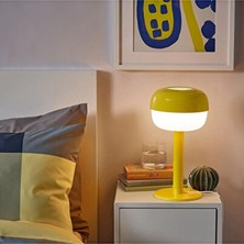 Elarque Masa ve Gece Lambası Sarı Renkli Modern Masa Lambası, Kompakt ve Şık Tasarım
