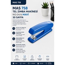 Mas 758 Zımba Makinası 24/6