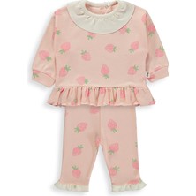 Civil Baby My Lucky Bunny Baskılı 3-18 Ay Takım - Pembe