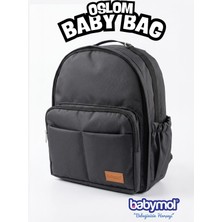 Babymol Oslom Bebek Bakım Çantası - Siyah