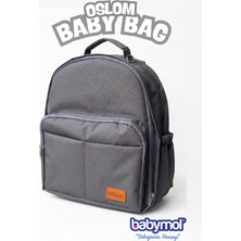 Babymol Oslom Bebek Bakım Çantası - Gri