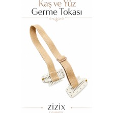 Zizix Yüz ve Kaş Germe Ipli Botoks Tokası Açık Kahverengi