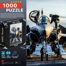 Soi Craft 1000 Parça Puzzle Savaş Uçağı F16 #6568