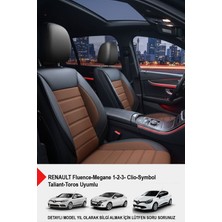 Gm Design Speed Serisi Pike Kumaş Oto Koltuk Kılıfı - (Renault Fluence-Megan1-2-3-Clio Uyumlu)