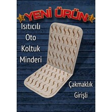 Efe Minder Isıtıcılı Isıtmalı Isıtıcı 12 Volt Çakmaklıklı Açma Kapama Düğmeli Oto Koltuk Minderi
