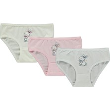 Artı Çorap Tavisan 3'lü Kız Slip Set - Standart