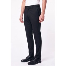 Efor Comfort Fit Beli Lastikli Esnek Pamuk Siyah Jogger Pantolon P 1222