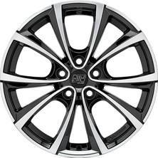 MSW-27T 5X114.3 20X9.5 ET45 64.1 Siyah Polısh