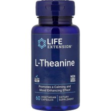 Life Extension L-Theanine Promotes Calming And Mood Enhancing Effect 60 Capsules