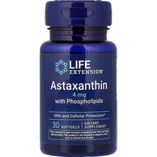 Life Extension Astaxanthin With Phospholipids 4 Mg 30 Softgels Dna And Cellular Protection