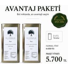 La Torolia Naturel Sızma Soğuk Sıkım Zeytinyağı Avantaj Paketi - 2x5 Litre