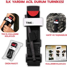 Multizone Ilk Yardım Turnikesi Acil Durum Turnikesi Tek Elle Kullanılabilir Ayarlanabilir Turnike Kayışı Outdoor Ekipman Bandaj