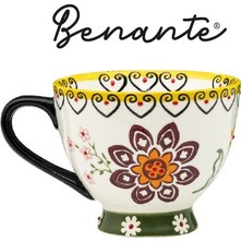 Benante Desenli Kabartmalı Kupa  500 ml
