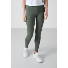 Tommy Life Çağla Yüksek Bel Toparlayıcı Slim Fit Dar Paça Kadın Tayt - 94011